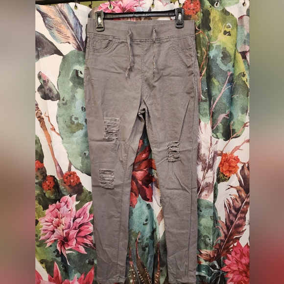 Gray Jeggings - Picture 1 of 4